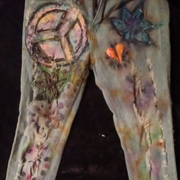 7 of Hearts Custom Skinny jeans - Picture 1 of 2